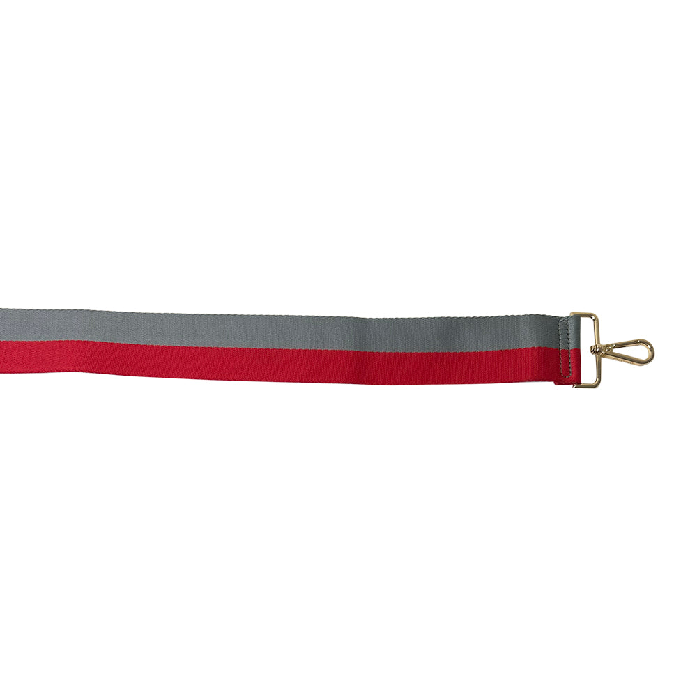 Ah-dorned Bag Strap - Black/Red/Green Stripe – STEP in 4 MOR