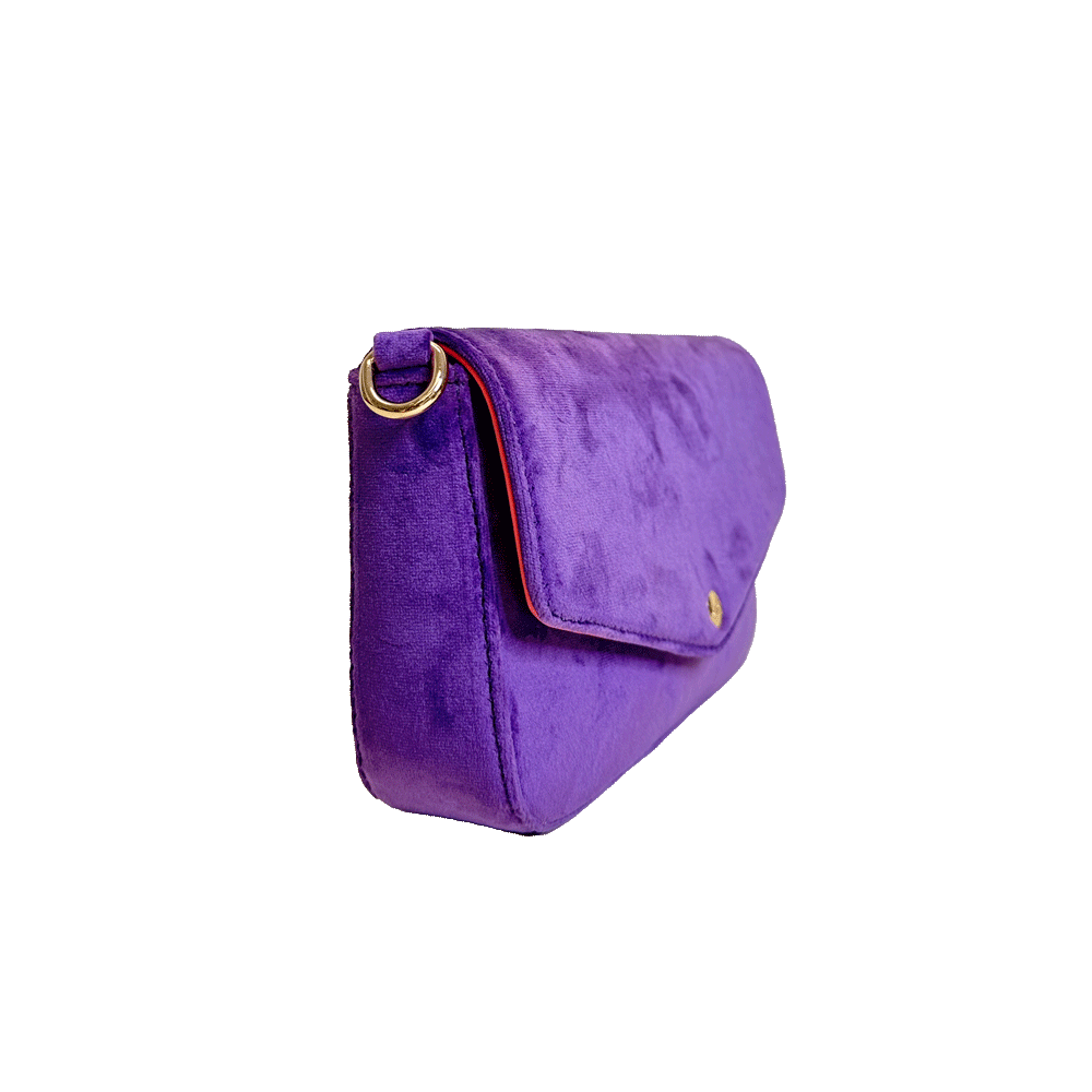 Ah-Dorned NYC Velvet Handbags