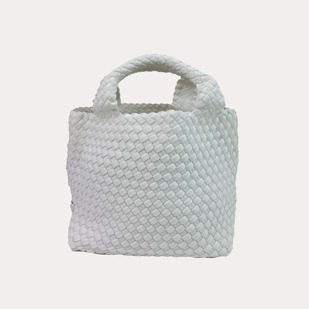 White neoprene bag sale