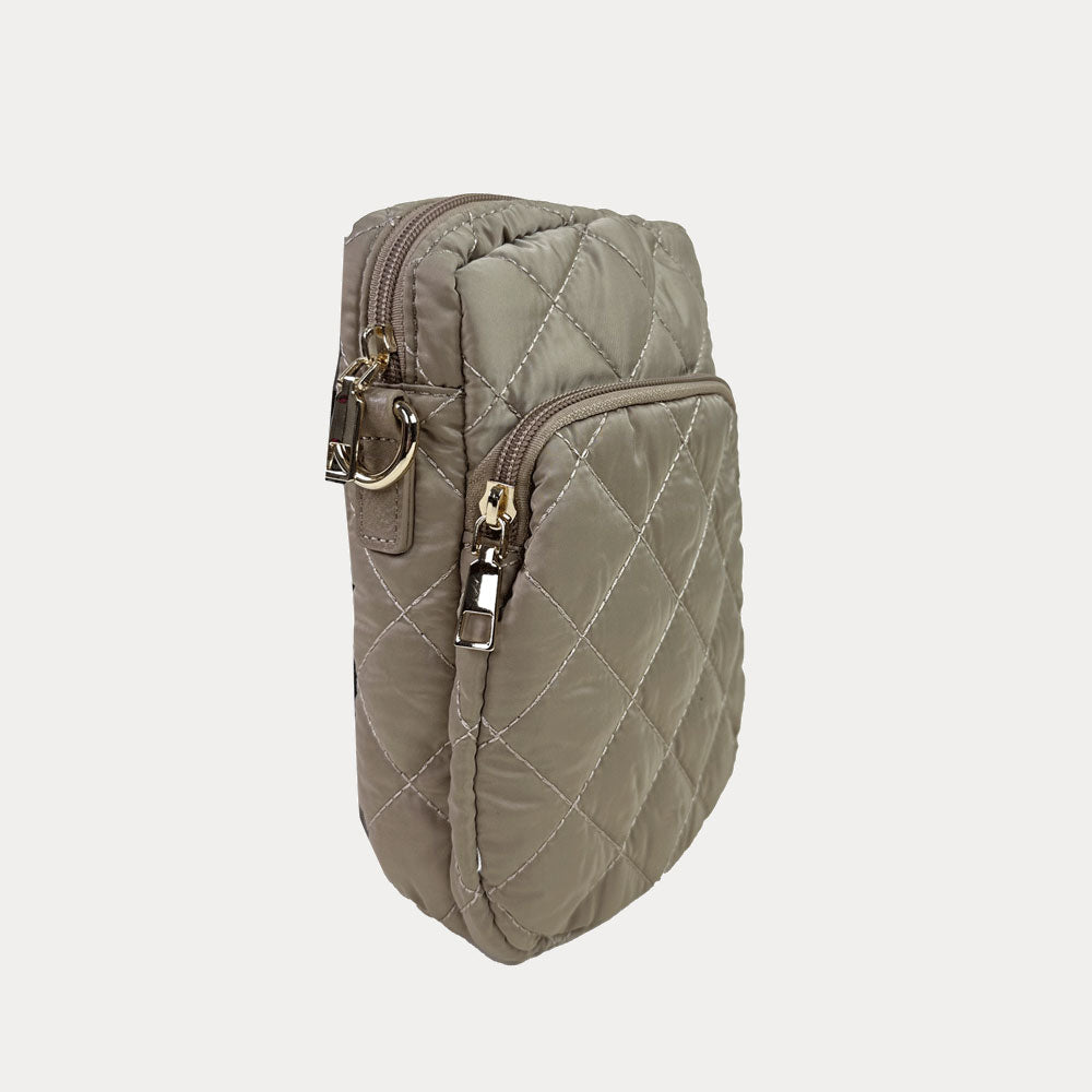 Women's INC Quilted Adjustable Straps good Crossbody Bag.