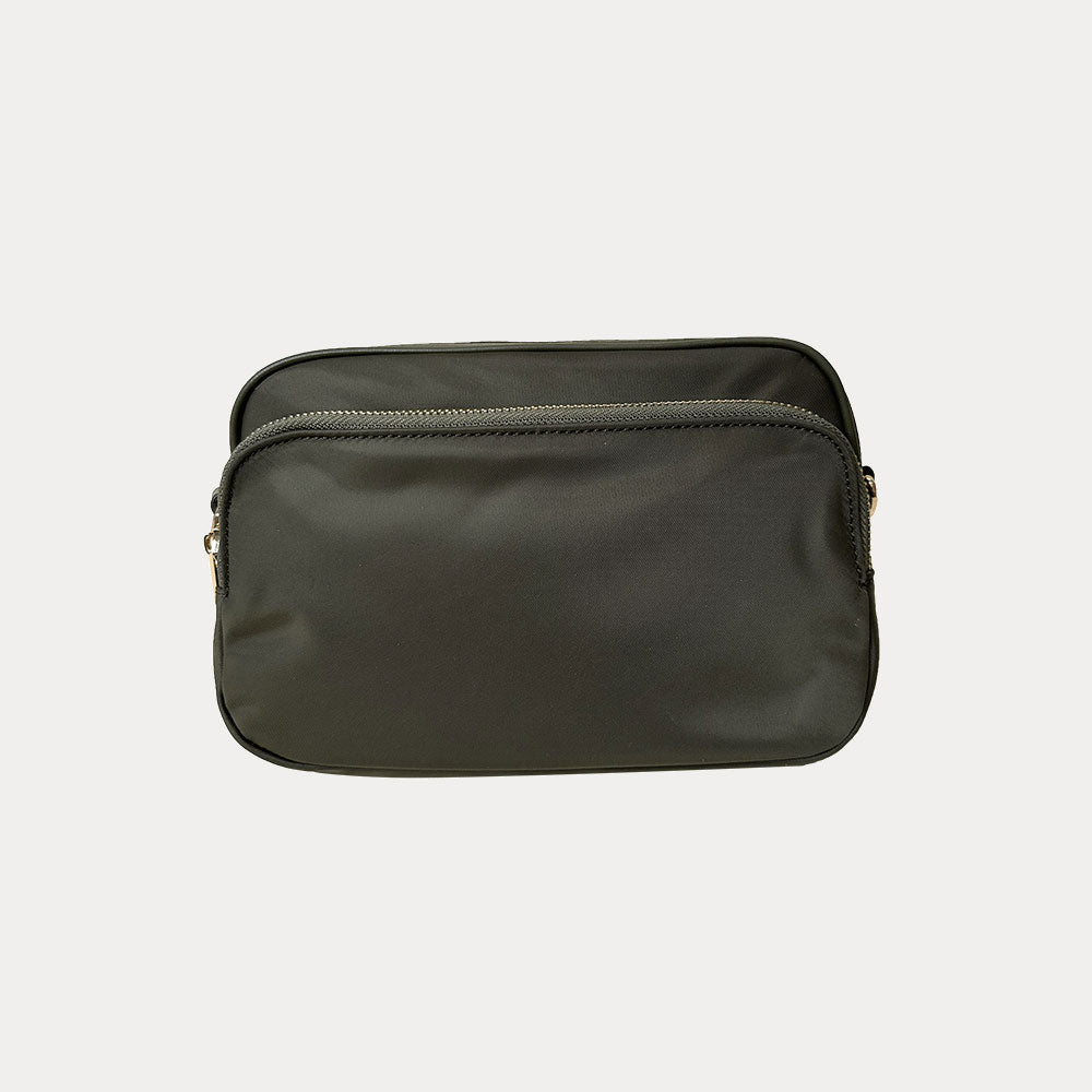 Natalia Nylon Crossbody in Army