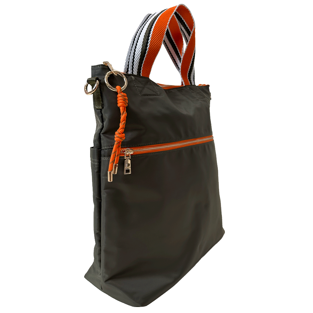 wonderwonder - Onka Nylon Shirring String Big Shoulder Crossbody Bag  (Delayed delivery) - Codibook.
