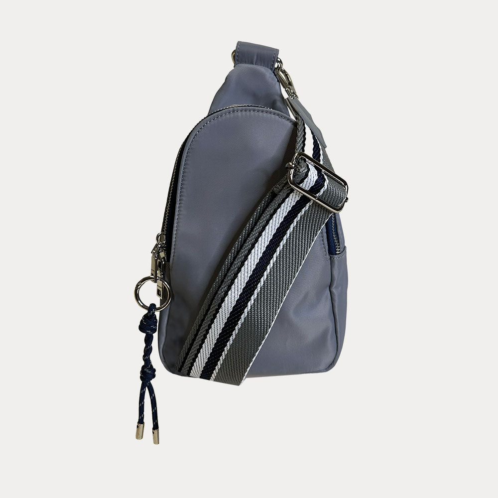 Sling bag with detachable strap sale