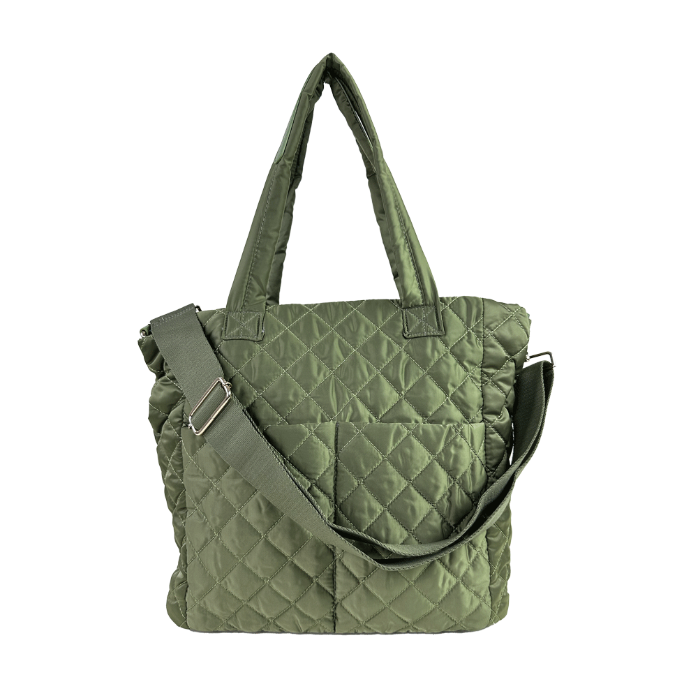 Lightweight quilted tote bag hot sale