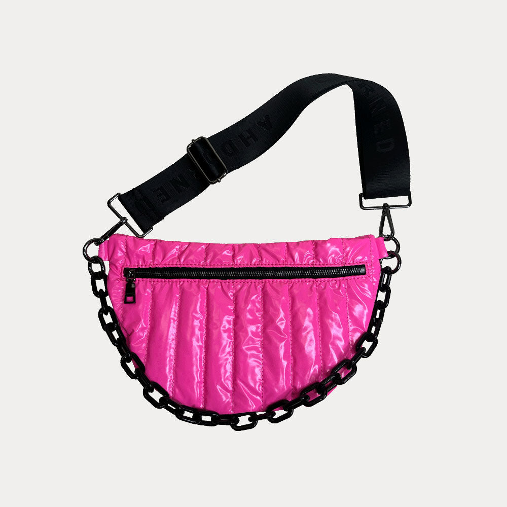 Reese Liquid Quilted Nylon Bum Bag