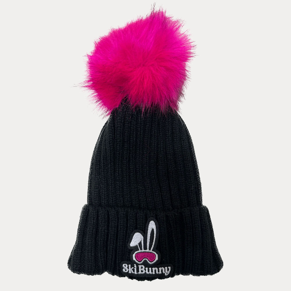 Pink winter hat fashion