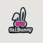 Ski Bunny Heat Transfer Patch- Pink